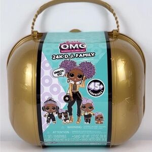 LOL Surprise OMG Limited Edition 24K DJ Family Fashion Doll With 45+ Surprises